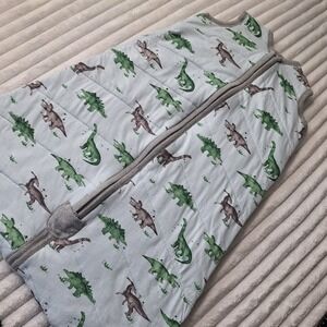 Burt's Bees Baby Beekeeper L 12-18 Mo. Sleep Sack Wearable Blanket Dino Quilted